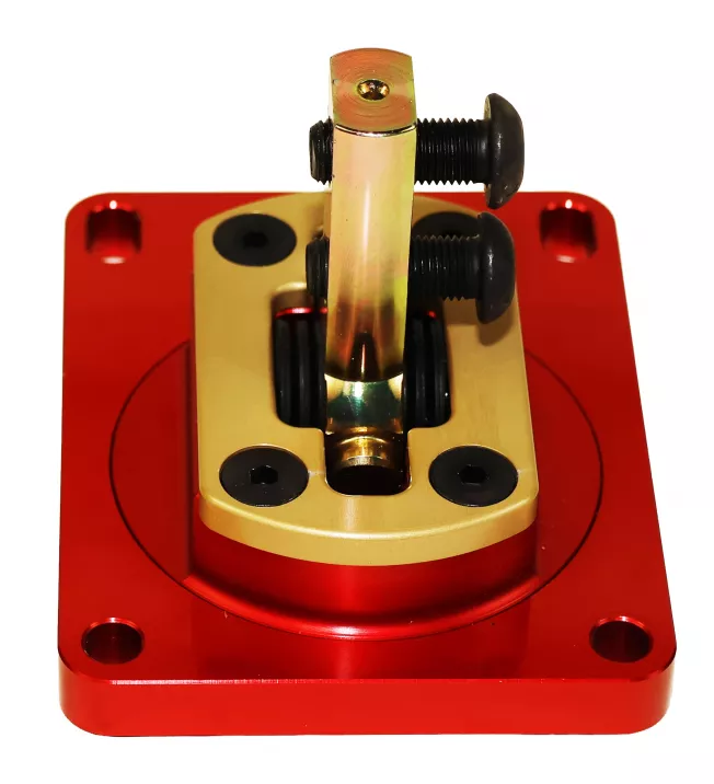 Qwik Stik Shifter, T5/T56 Square Base, Straight Up Stub